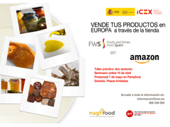 Taller práctico en Pamplona - "Vende tus productos en Europa a través de la Tienda de Foods and Wines from Spain en Amazon"