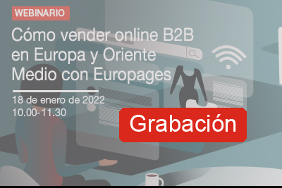 Grabación: Cómo vender B2B en Europa y Oriente Medio con Europages