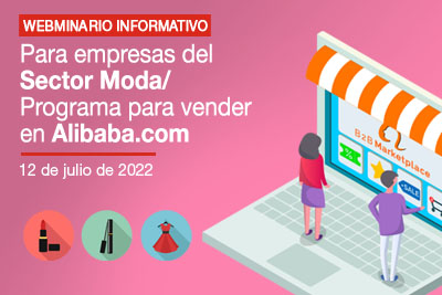 Información para sector Moda - Programa Venta Online Internacional en Alibaba.com