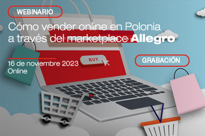 Grabación del webinario - Cómo vender online en Polonia a través del marketplace Allegro