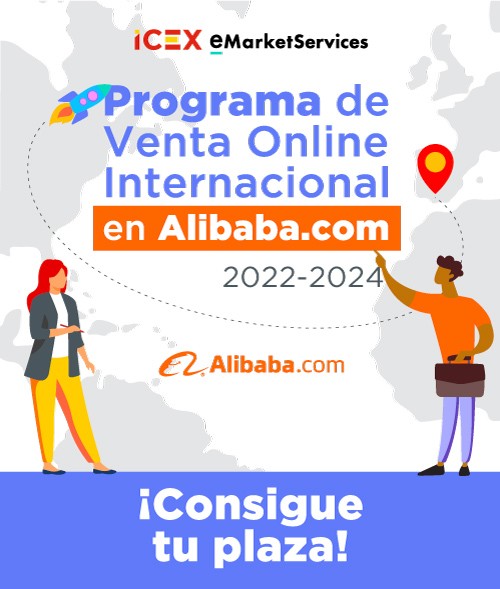 2ª Convocatoria Programa de venta online internacional a través de Alibaba